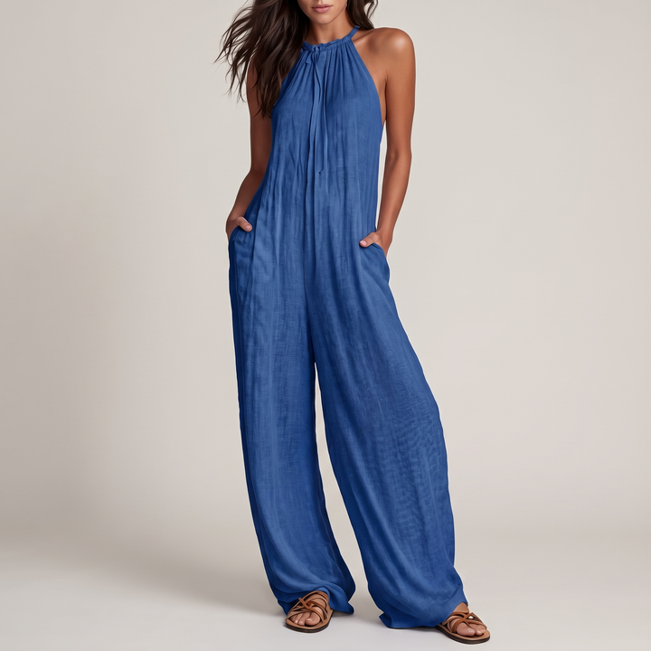 Nivada™ | Elegant Pleated Jumpsuit
