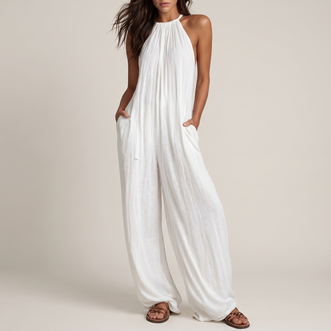 Nivada™ | Elegant Pleated Jumpsuit