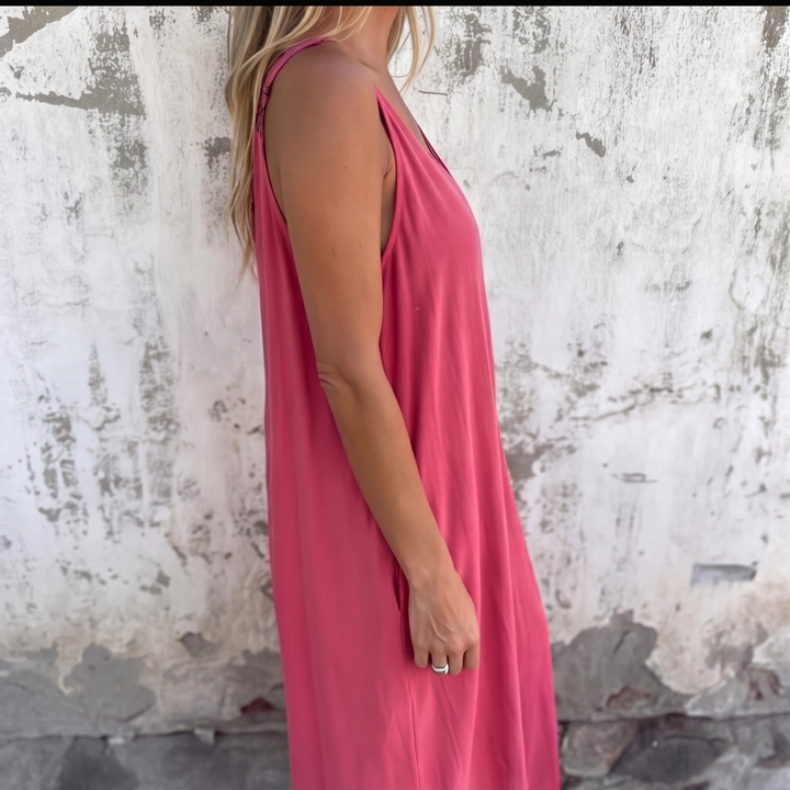 Aria™ | Casual Linen Jumpsuit
