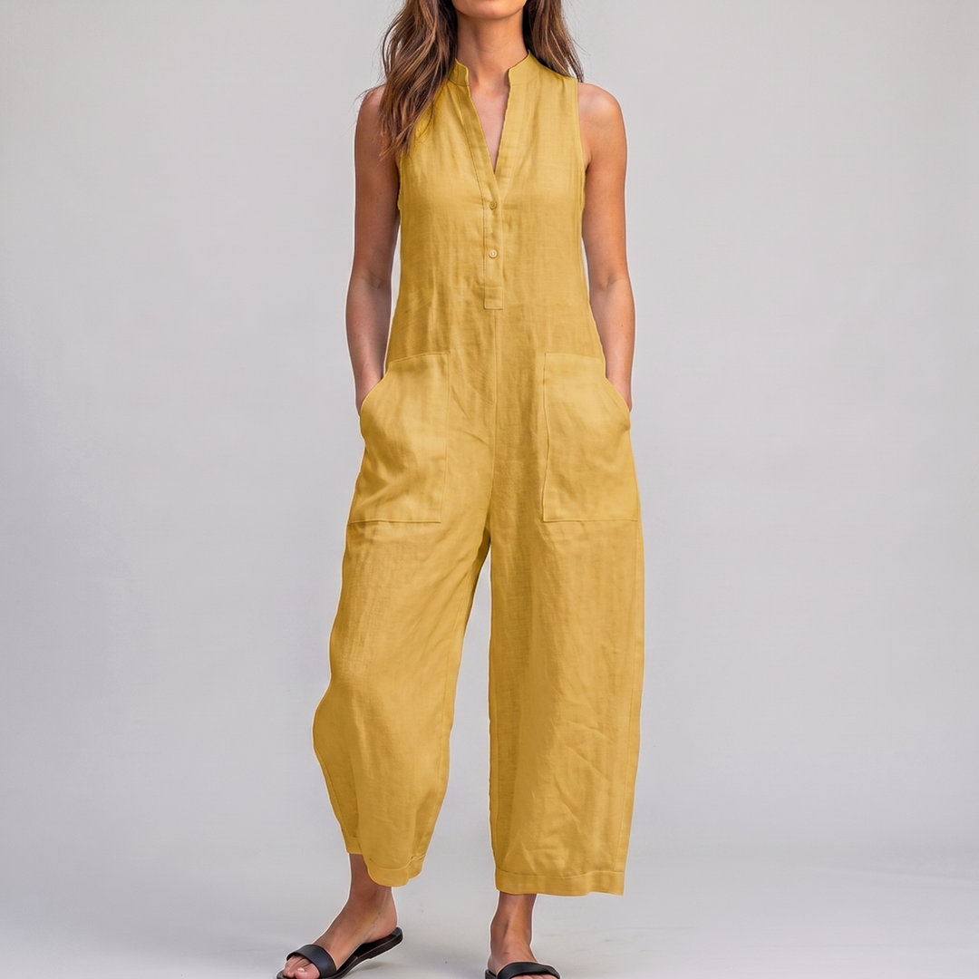 AirJump™ | Women's Sleeveless Wide-Leg Jumpsuit