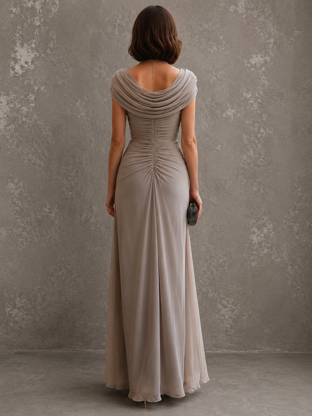 Jenna | Robe Longue Drapée