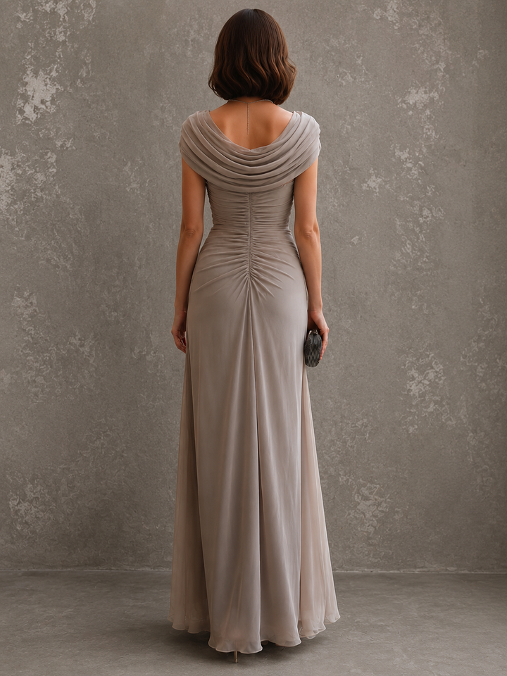 Jenna | Robe Longue Drapée
