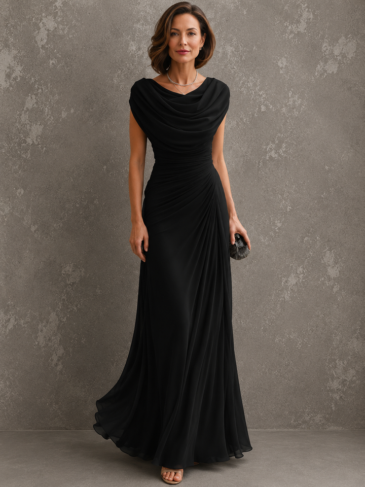 Jenna | Robe Longue Drapée