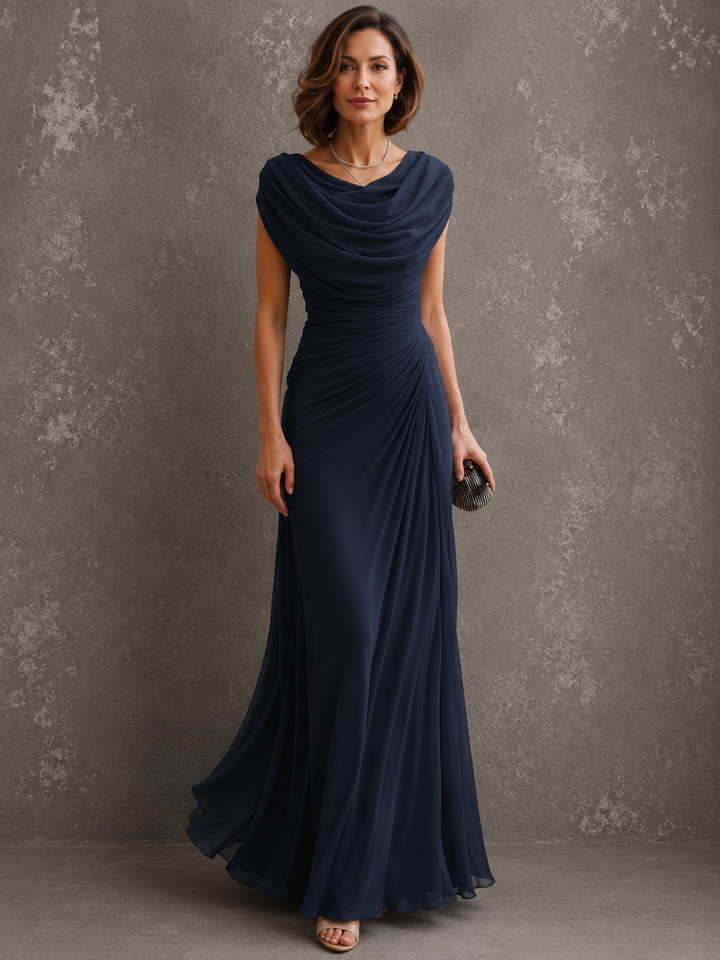 Jenna | Robe Longue Drapée