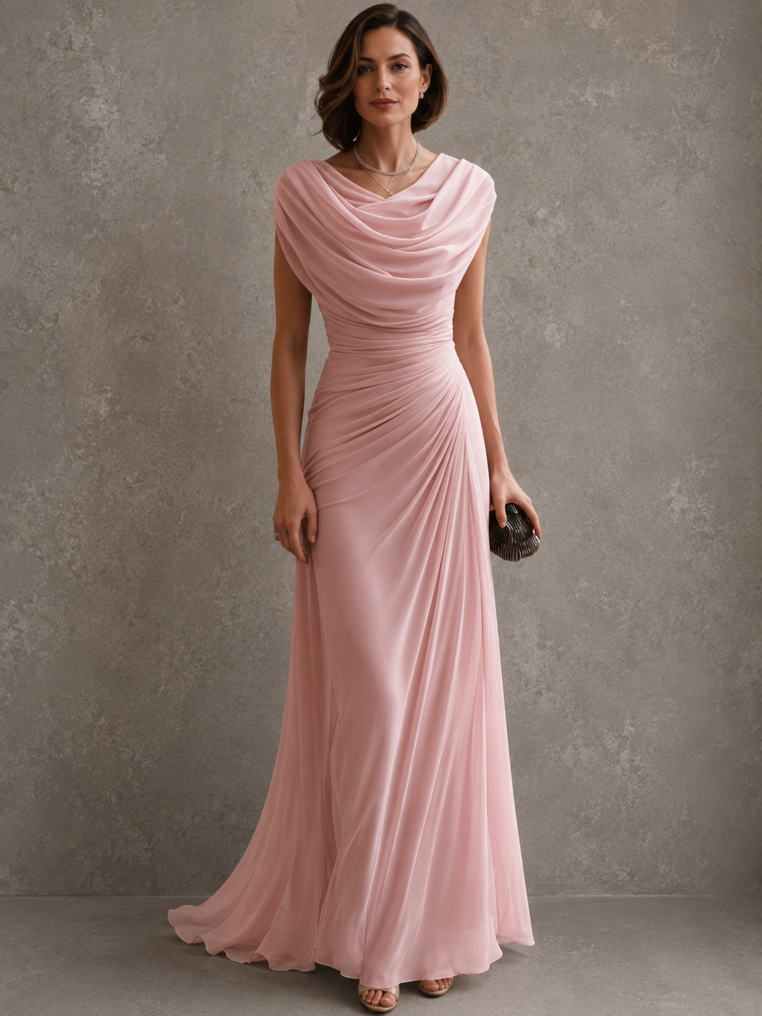 Jenna | Robe Longue Drapée