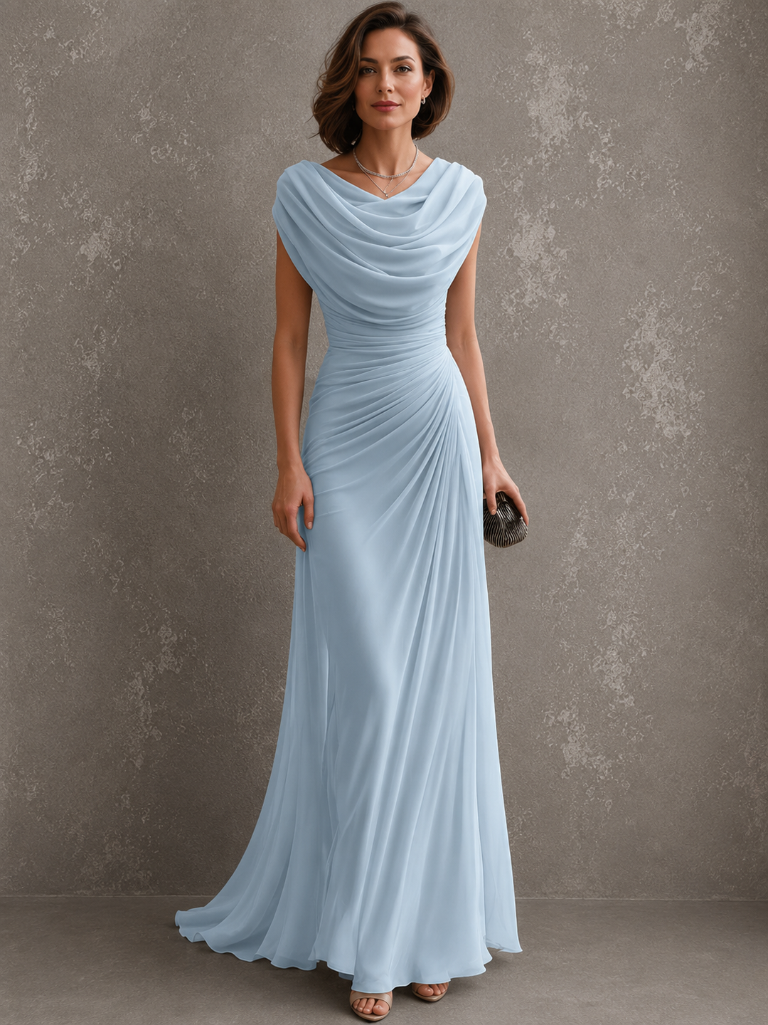 Jenna | Robe Longue Drapée