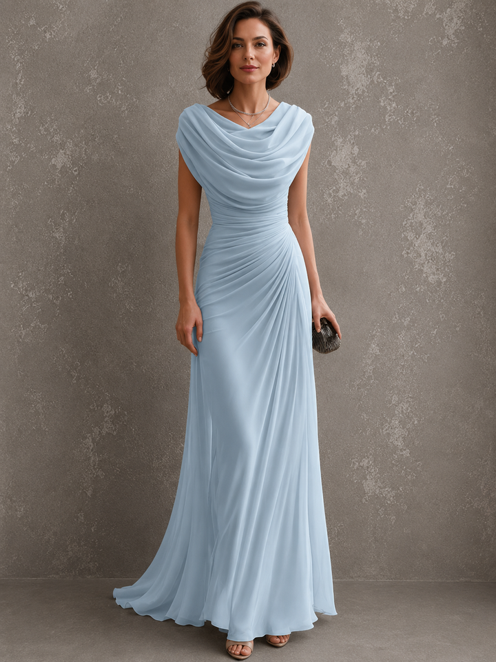 Jenna | Robe Longue Drapée