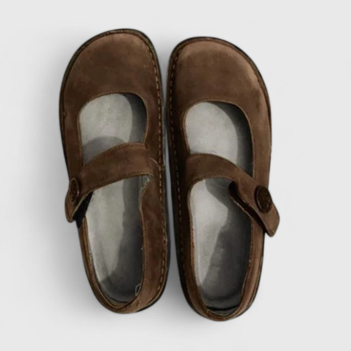 Lisa - Orthopedic Leather Mary Jane Shoes