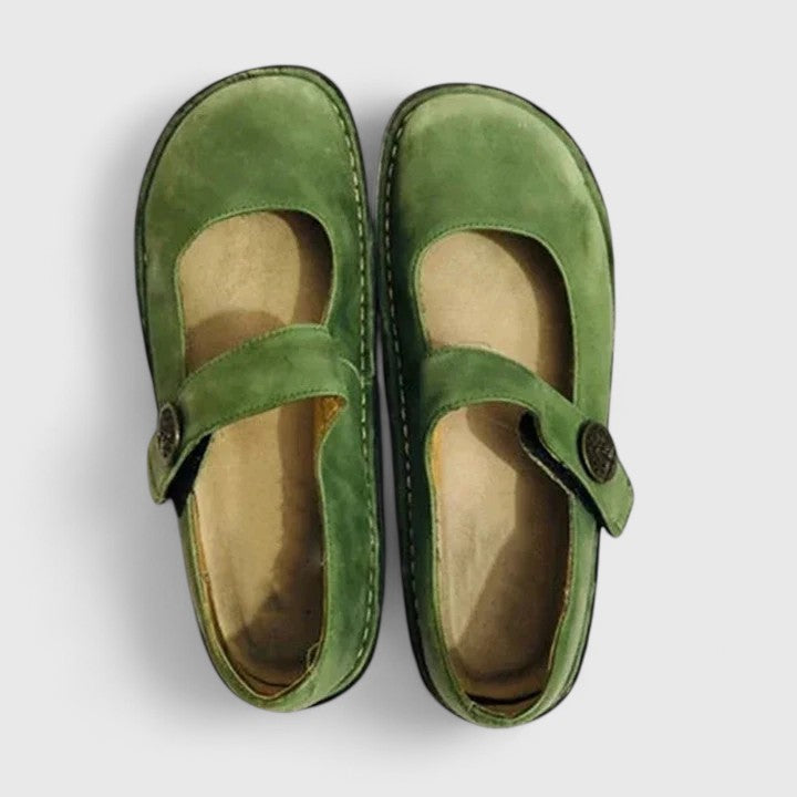 Lisa - Orthopedic Leather Mary Jane Shoes