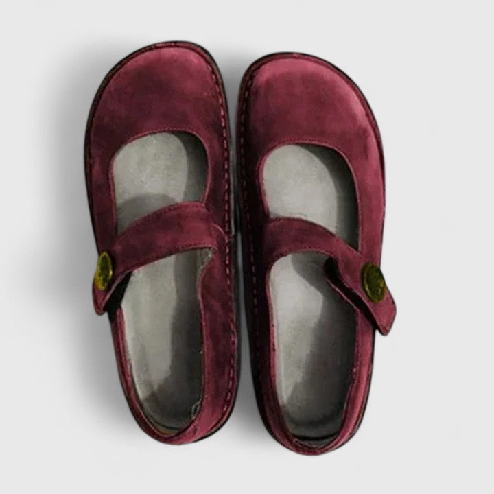 Lisa - Orthopedic Leather Mary Jane Shoes