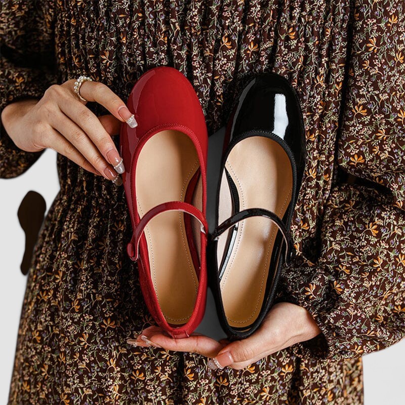 Harper - Orthopedic Leather Mary Jane Shoes