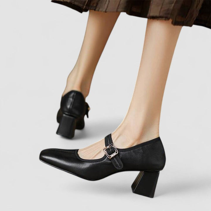Sophia -  Orthopedic Leather Mary Jane Shoes