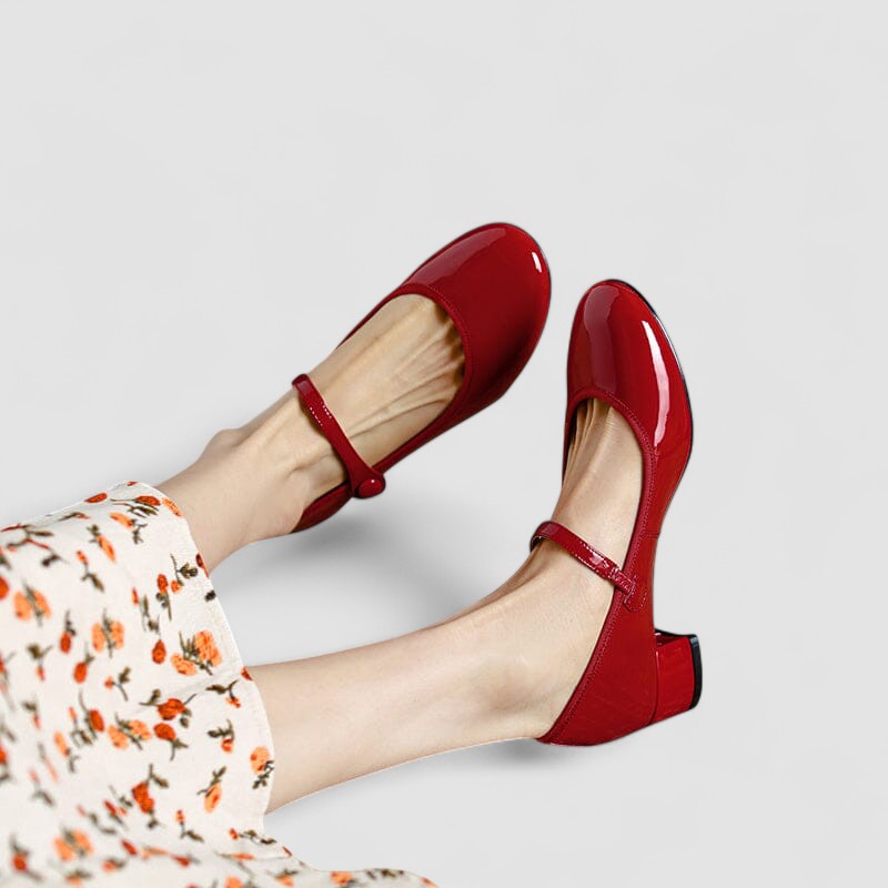 Harper - Orthopedic Leather Mary Jane Shoes