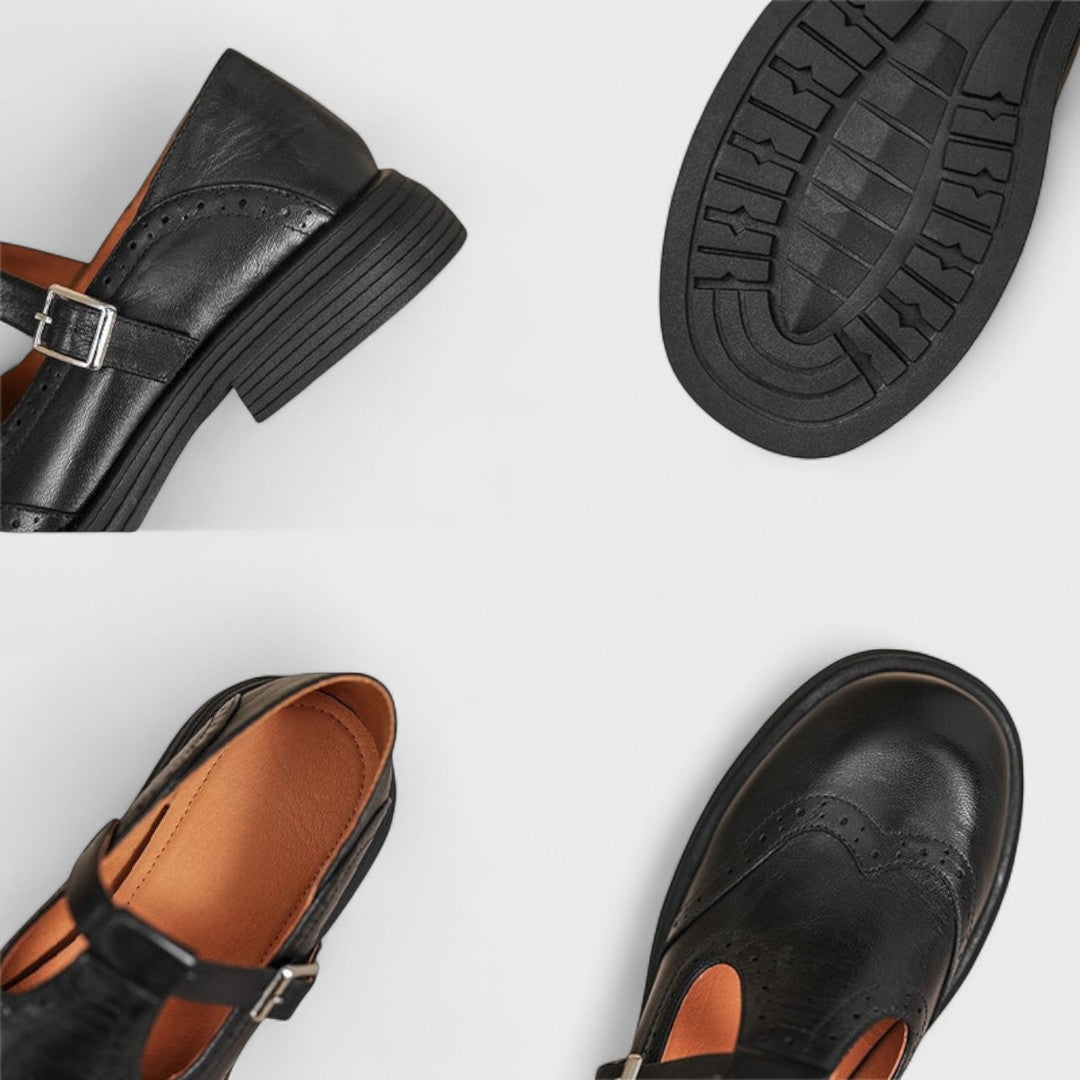 Elisa - Elegance and Comfort of Leather Heels