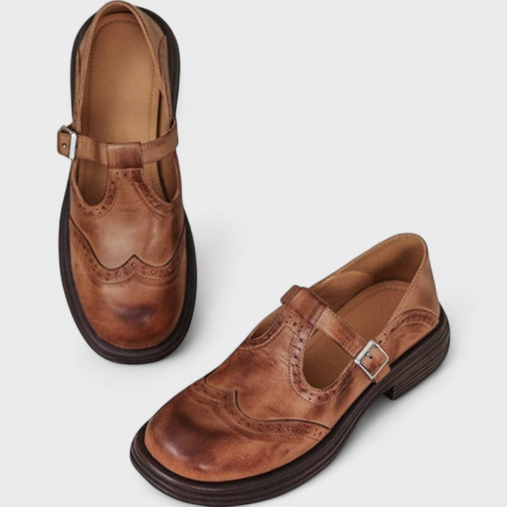 Elisa - Elegance and Comfort of Leather Heels