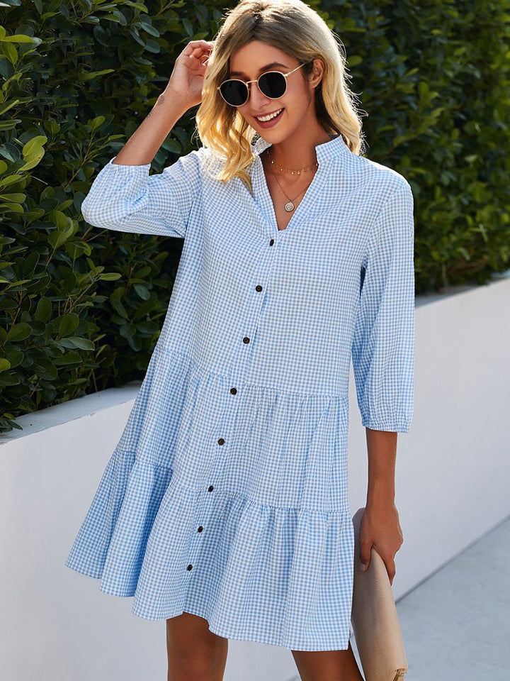 Shanna | Robe midi fluide de jour