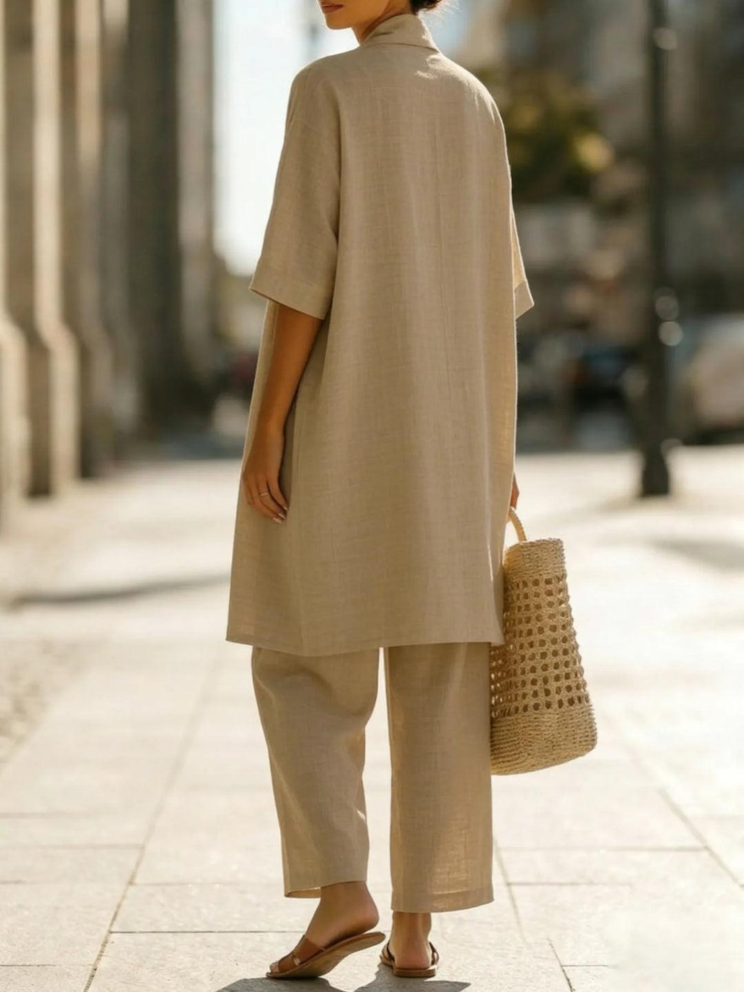 Light, Breathable & Elegant 3-Piece Minimalist Set
