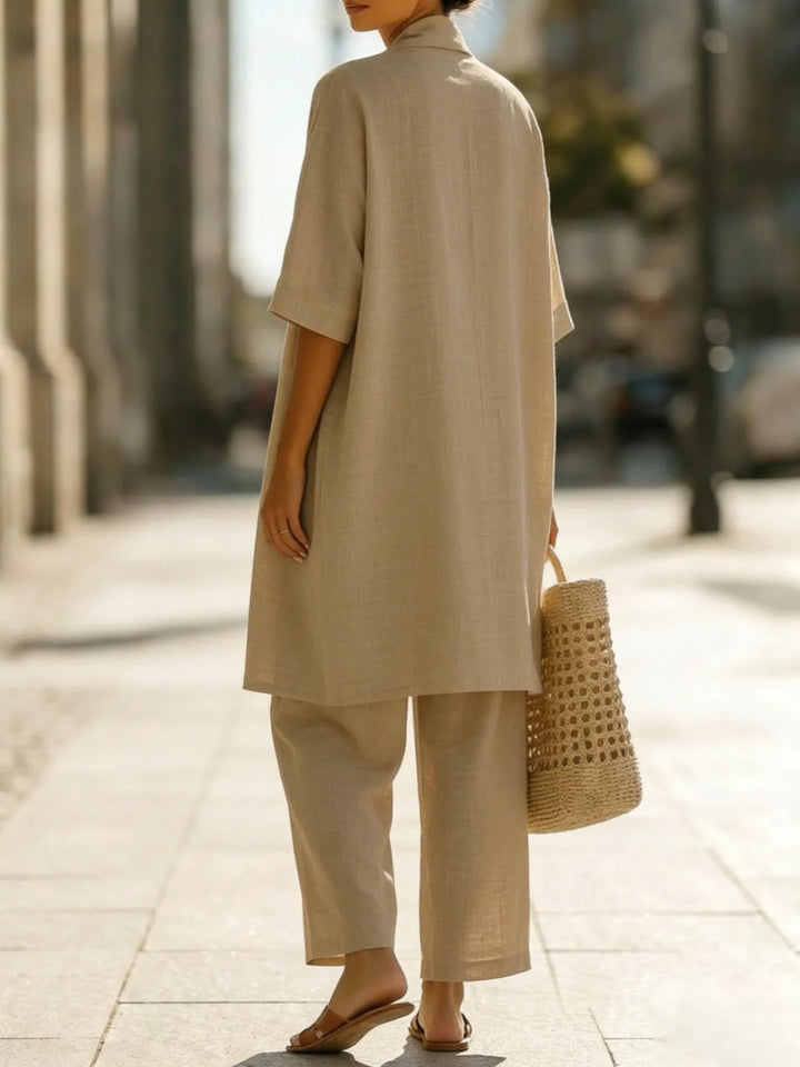 Light, Breathable & Elegant 3-Piece Minimalist Set