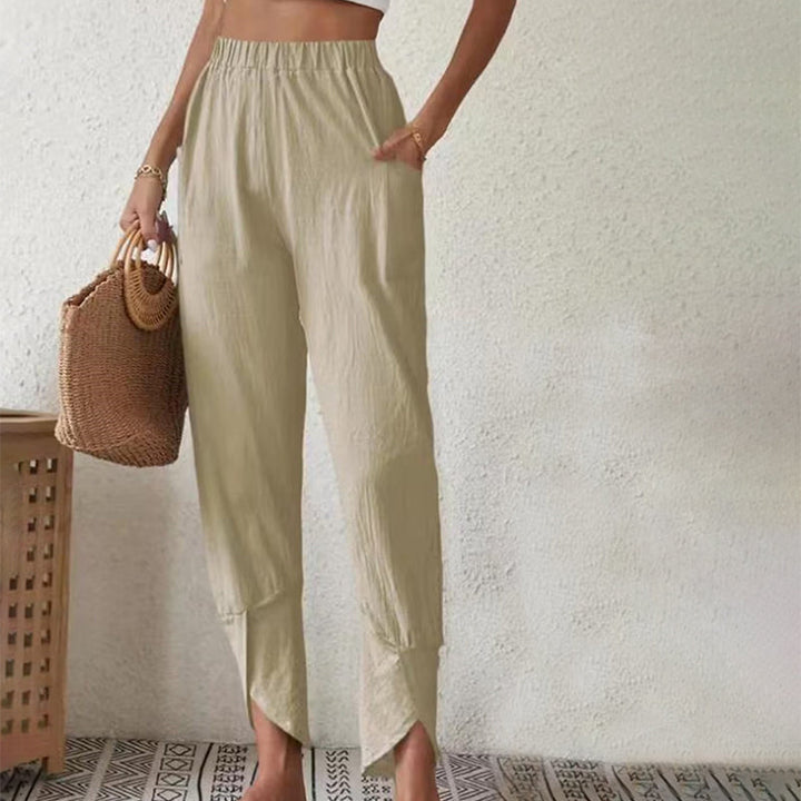 Essari - Pantalon avec Ourlet Brut