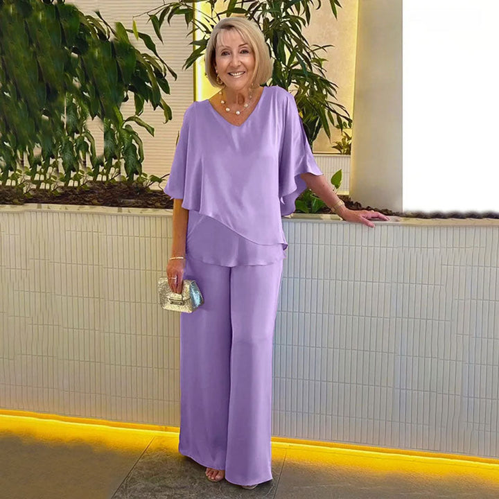 Selina | Elegant 2-Piece Flowing Silhouette Set