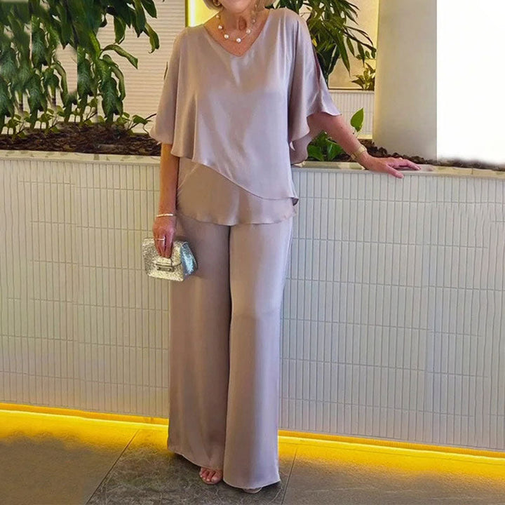 Selina | Elegant 2-Piece Flowing Silhouette Set