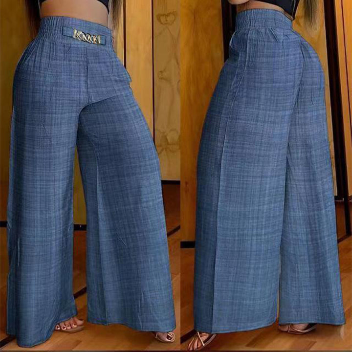 Évelyne™ — High-Waist Wide-Leg Sculpting Trousers