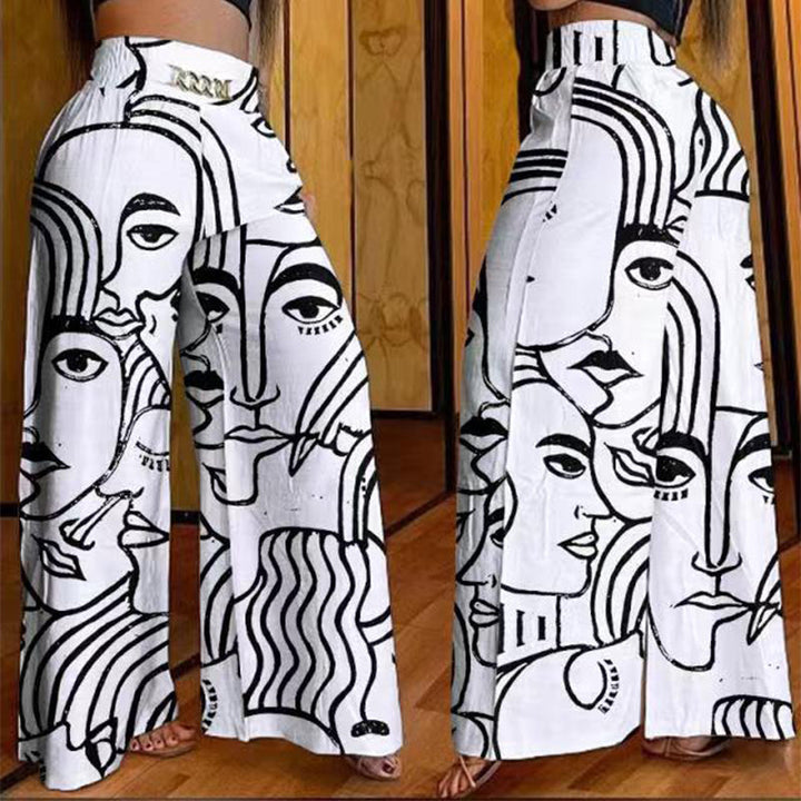 Évelyne™ — High-Waist Wide-Leg Sculpting Trousers