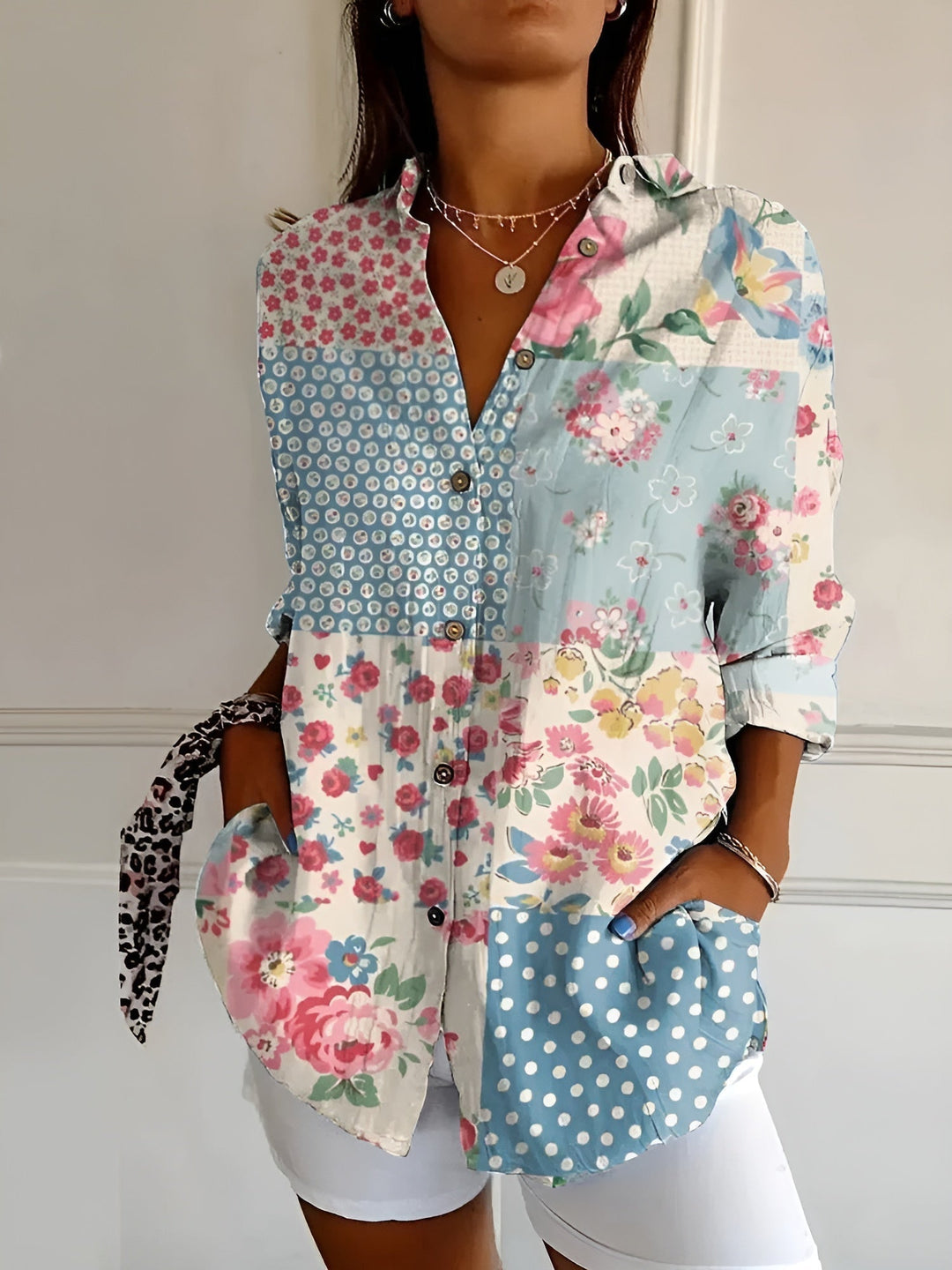 Maia | Blouse Vague Florale