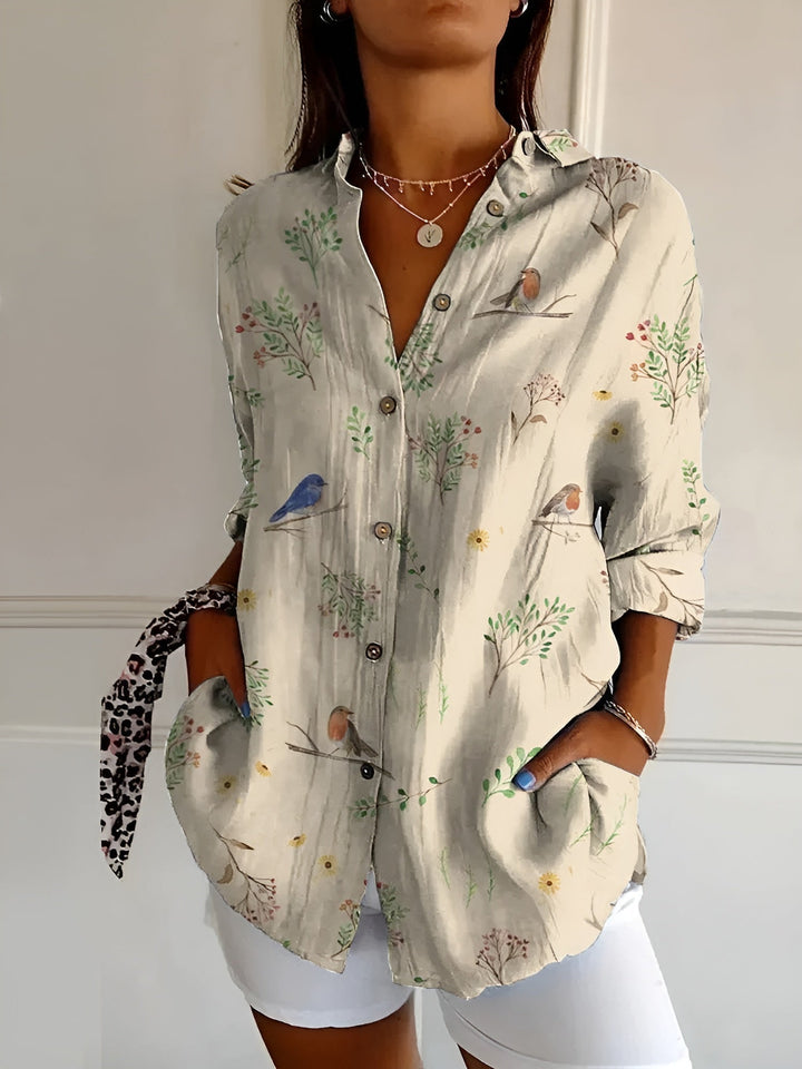 Maia | Blouse Vague Florale