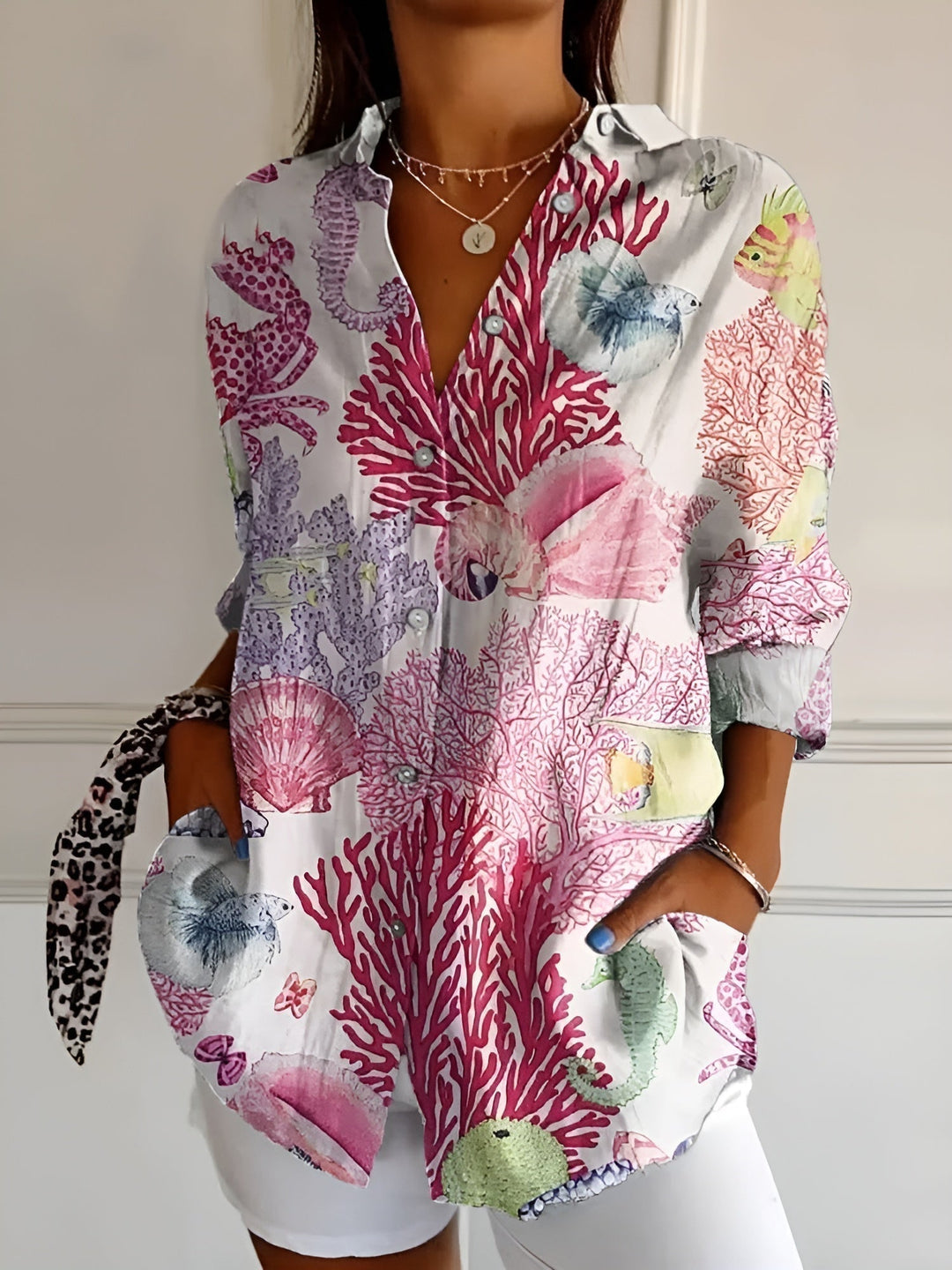 Maia | Blouse Vague Florale
