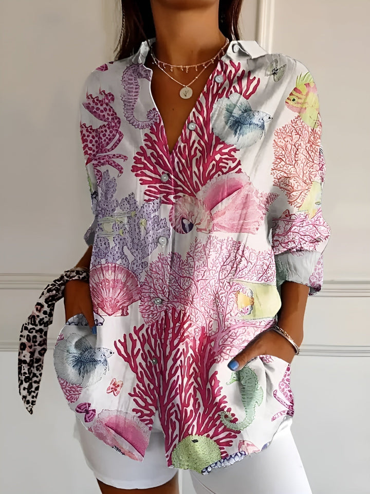 Maia | Blouse Vague Florale