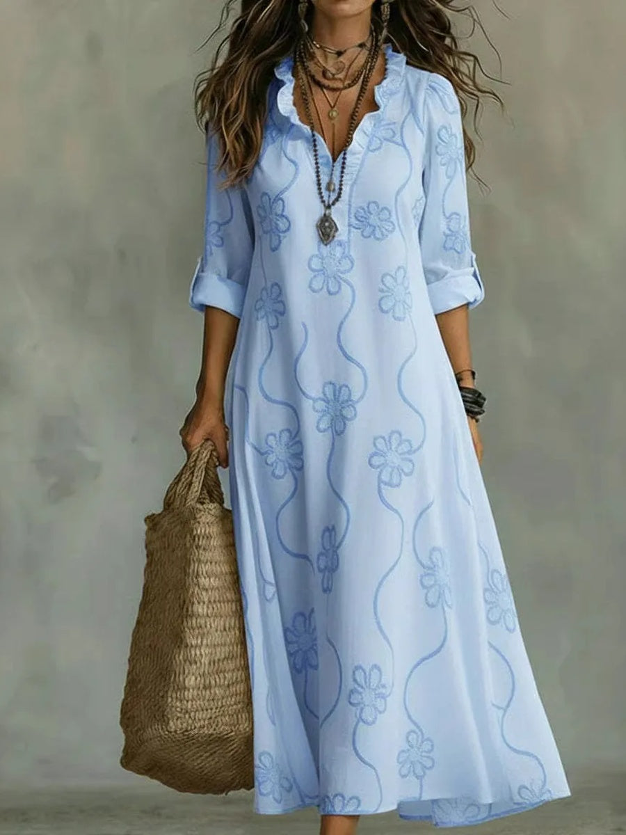 Sienna Summer Floral Maxi Dress