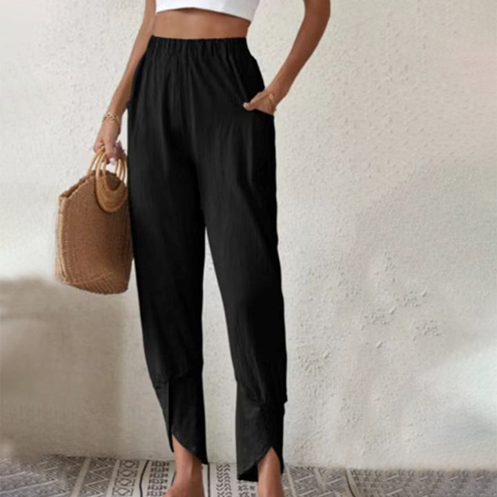 Essari - Pantalon avec Ourlet Brut